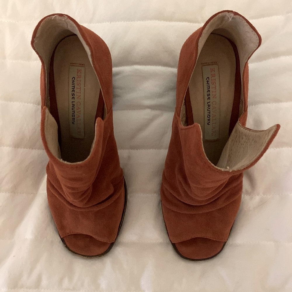 Kristin Cavallari X Chinese Laundry peep toe bootie - Picture 2 of 4
